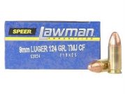 LAWMAN #53824 9mm Luger 124 GR TMJ CF - 50 RNDS